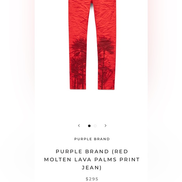 Brand New with Tags Purple Brand jeans - Picture 4 of 4